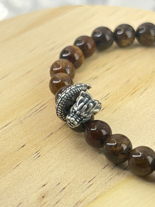 S925 silver dragon charm style 2