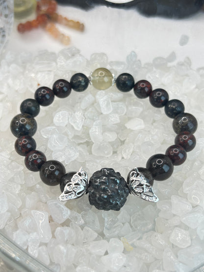 Multi Meteorite bracelet