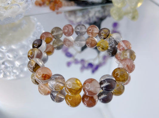 Hematoid Quartz bracelet